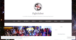 Desktop Screenshot of fightsaber.com
